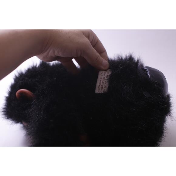 Senario, Gorilla, Plush, Black Fur, Vintage, Stuffed Animal, ~ 250809-WH 439 - Picture 4 of 4